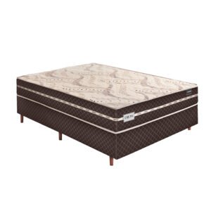 Colchão Cama Box Gazin Molas Bluewave Casal  Dijon  138X188 - Marrom