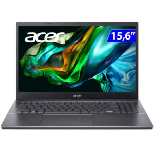 Notebook Acer Aspire 5 I5 Windows 11 8Gb 256Gb Ssd 15.6" A515-57-55B8 - Cinza - Bivolt