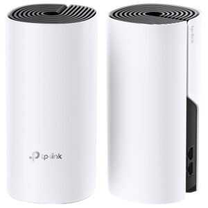 Roteador Tp-Link Deco Mesh M4 2 Pack Wi-Fi 5 Gigabit Dual Band Ac1200 - Bivolt - Branco