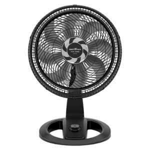 Ventilador De Mesa Britânia Maxx Force 47cm 8 Pás 3 Velocidades 174W Bvt481 - Preto - 110 Volts