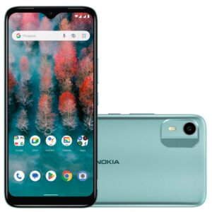 Smartphone Nokia C12 4G 6.3" Octa Core 64Gb 2Gb Câmera 8Mp - Verde - Bivolt