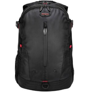 Mochila Para Notebook 15.6" Targus Terra Em Nylon Com Capa De Chuva - Preto