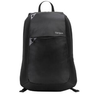 Mochila Para Notebook 15.6" Targus Ultralight Poliéster Com Bolsos Frontais - Preto