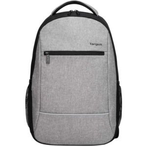 Mochila Para Notebook 15.6" Targus Urbane Plus Em Poliéster Com Alça Regulável - Cinza