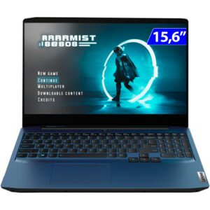 Notebook Gamer Lenovo Ideapad Gaming 3I I5 Linux 8Gb 256Gb Ssd 15.6" - Azul - Bivolt