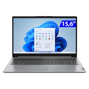 Notebook Lenovo Ideapad 1 I3 W11 4Gb 256Gb Ssd 15.6" 82Vy000tbr - Cinza - Bivolt