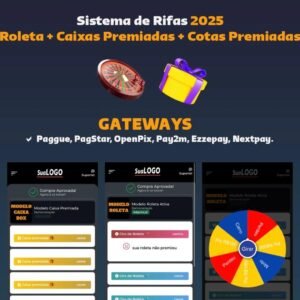 Adquira sua Plataforma de Rifa